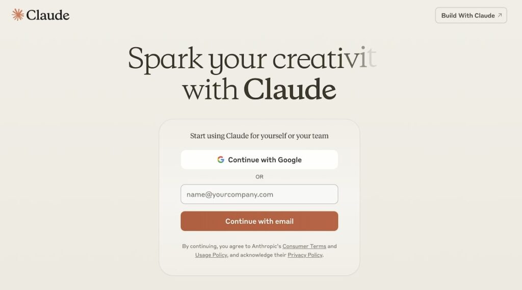 Claude公式サイト